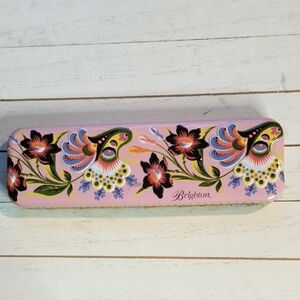 Beautiful Floral Brighton Time Piece Box With Uplifting Message Inside